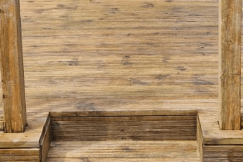 Industrial-grade Pressure Washing South West equipment results in perfectly clean decking.