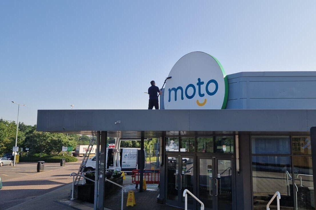 Professional commercial pressure washing for South West business premises.