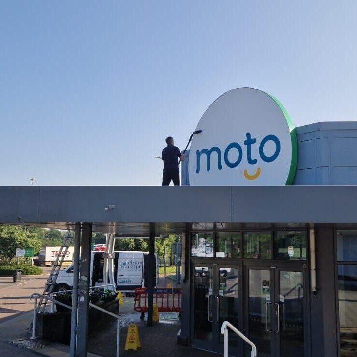 Professional commercial pressure washing for South West business premises.