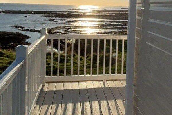 Slip-resistant pressure washing for holiday park paths and communal areas.