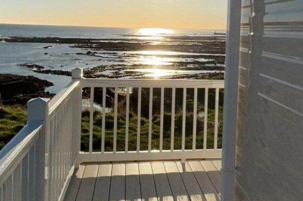 Slip-resistant pressure washing for holiday park paths and communal areas.