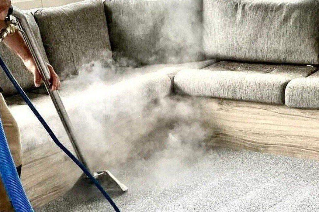 Professional carpet cleaning in an Exmouth seaside holiday home by Cleaner Carpets